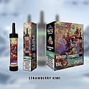 Bang disposable vape device, box, and packaging for Strawberry Kiwi flavor with 36,000 puffs.