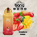 Bang King 12000 Puffs Disposable Vape Pen Strawberry Mango Flavor with Sweet and Tropical Blend
