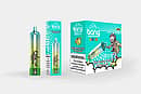 Bang Blaze Kiwi Passion Fruit Pomegranate Disposable Vape 20000 Puffs with Green Gradient and Zombie Character Design