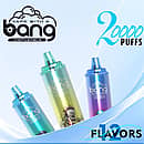 Bang Blaze 20000 Puffs Disposable Vape Pen with stylish metallic design and 12 flavors