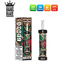 Bang Blaze 60000 60K Puffs Cool Mint disposable vape, Type-C 1000mAh battery, 40ml e-liquid, 0.6&Omega; mesh coil, LED battery indicator, boxed.