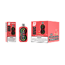 Zooy Blaze 25000 Watermelon Ice disposable vape &mdash; 25K puffs, smart full-screen display, dual mesh coil, adjustable airflow & power, 650 mAh Type-C rechargeable.