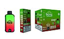 Bang 20000 Puffs Disposable Vape &ndash; Double Apple Flavor, Dual Mesh Coil, Smart Screen, 25ml E-liquid, 650mAh Rechargeable Battery.