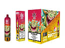 Bang Beach 22000 Puffs Disposable Vape &ndash; Peach Ice flavor with dragon-themed packaging and 10-pack display box.