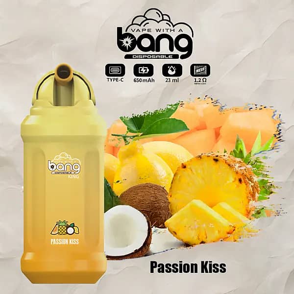Bang King 12000 Puffs Disposable Vape Pen &ndash; Passion Kiss Flavor