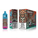 Bang Tornado 12000 Puffs Blueberry Ice Disposable Vape &ndash; Samurai Skull Design, Mesh Coil, Type-C Recharge, 650mAh