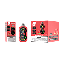 Zooy Blaze 25000 Watermelon Ice disposable vape &mdash; 25K puffs, smart full-screen display, dual mesh coil, adjustable airflow & power, 650 mAh Type-C rechargeable.