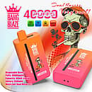 Bang Blaze 40000 Puffs disposable vape with dual flavor design, USB-C rechargeable 650mAh battery, and 40ml e-liquid capacity