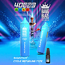 Bang Blaze 40K Refillable Vape (Shisha) cycle refueling type, Blueberry Ice, Type-C rechargeable, 40K puffs