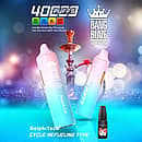 Bang Blaze 40K Refillable Vape (Shisha) cycle refueling type, Peach Ice, Type-C rechargeable, 40K puffs, 40ml e-liquid