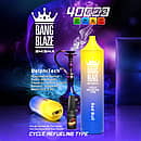Bang Blaze 40K Refillable Vape (Shisha) cycle refueling type, Red Bull, Type-C rechargeable, 40K puffs, 40ml e-liquid