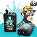 Bang Blaze 140K disposable vape &ndash; Blueberry Ice, Love 66 & Peach Mango Watermelon triple flavors (Dual Mesh, Type-C, 550mAh)