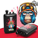 Bang Blaze 140K triple-flavor disposable vape &ndash; Strawberry Watermelon, Blueberry Peach, Blackcurrant Pineapple Ice (Dual Mesh, Type-C, 550mAh)