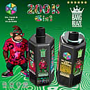 Bang Blaze 200K 6-in-1 disposable vape &ndash; Apple Ice, Mixed Berries, Watermelon Bubblegum, Blueberry Watermelon, Strawberry Mango, Aloe Mango Cantaloupe