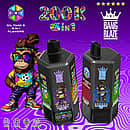 Bang Blaze 200K 6-in-1 disposable vape &ndash; Blueberry Ice, Raspberry Watermelon, Aloe Vera Grape, Strawberry Banana, Love 66, Blueberry Cherry