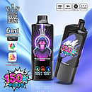 Bang Legend 150K Grape Ice / Grape Bubble Gum / Raspberry Grapes disposable vape with 150K puffs, 6-in-1 adjustable flavors, Type-C, 850mAh, LED screen