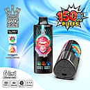 Bang Legend 150K Red Bull / Watermelon Bubble Gum / Love 66 disposable vape with 150K puffs, 6-in-1 adjustable flavors, Type-C, 850mAh, LED screen