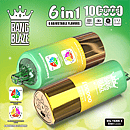 Bang Blaze 100K 6-in-1 adjustable flavors vape &ndash; Strawberry Ice, Peach Lemon, Kiwi Passion Fruit Guava (combo modes)
