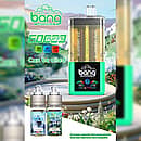 Bang 60K Refillable 2-in-1 60000 puffs vape with Blueberry Ice and Blueberry Mint dual flavor pods, Type-C rechargeable and refill bottles