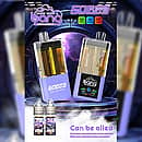 Bang 60K Refillable 2-in-1 60000 puffs dual flavor vape Grape Ice and Blueberry Grape refillable device with e-liquid bottles