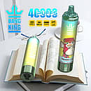 Bang King 40K disposable vape in Kiwi Passion Fruit Pomegranate flavor with 40000 puffs, Type-C charging, 1000mAh battery, and 1.0&Omega; mesh coil