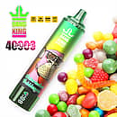 Bang King 40K disposable vape in Watermelon Bubblegum flavor with 40000 puffs, Type-C charging, 1000mAh battery, and 1.0&Omega; mesh coil