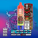 Bang Box 20K disposable vape in Strawberry Kiwi flavor with 20000 puffs, mesh coil, Type-C charging, and 850mAh battery