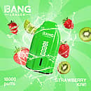 Bang Leader 18K disposable vape in Strawberry Kiwi flavor with 18000 puffs, compact portable design, and smooth all-day performance