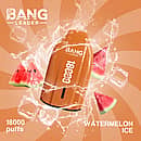 Bang Leader 18K disposable vape in Watermelon Ice flavor with 18000 puffs, compact portable design, and smooth all-day performance