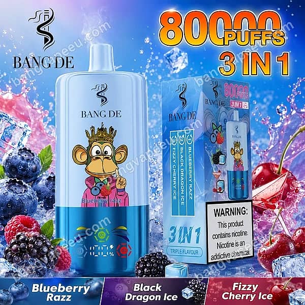 W=600,H=600,Fit=Scale Down,Gravity=Auto,Sharpen=1,Metadata=None,Format=Auto,Quality=70 Bang De 80K Blueberry Razz Disposable Vape, Featuring Black Dragon Ice And Fizzy Cherry Ice 3-In-1 Triple Flavor Combination With 80000 Puffs