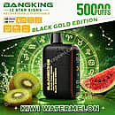 Bang King 12 Star Signs rechargeable disposable vape in Kiwi Watermelon flavor, featuring 50000 puffs and a smart display