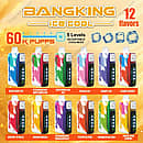 Bang King Ice Cool 60K Disposable Vape – Ultimate 60,000 Puffs Adjustable Coolness Vape