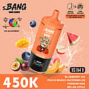 Bang Leader 450K 15-in-1 Flavors Disposable Vape – Ultimate 450,000 Puffs Rechargeable Adjustable Ice Vape
