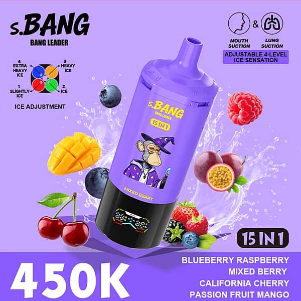 W=600,H=600,Fit=Scale Down,Gravity=Auto,Sharpen=1,Metadata=None,Format=Auto,Quality=70 Bang Leader 450K 15-In-1 Flavors Disposable Vape – Ultimate 450,000 Puffs Rechargeable Adjustable Ice Vape - Image 13