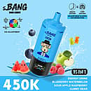 Bang Leader 450K 15-in-1 Flavors Disposable Vape – Ultimate 450,000 Puffs Rechargeable Adjustable Ice Vape