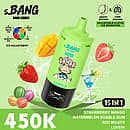 Bang Leader 450K 15-in-1 Flavors Disposable Vape – Ultimate 450,000 Puffs Rechargeable Adjustable Ice Vape